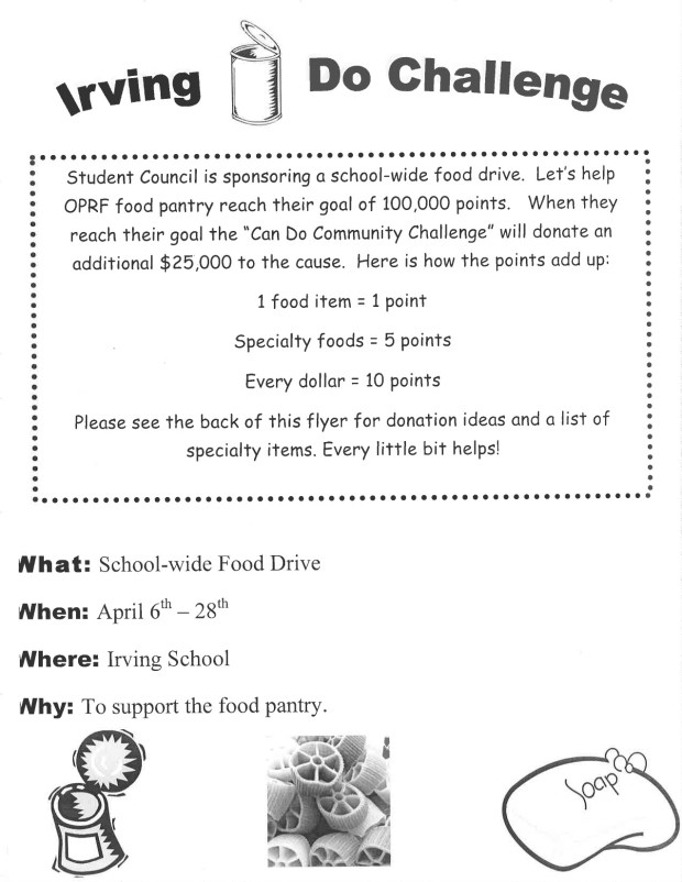 Irving Food Drive