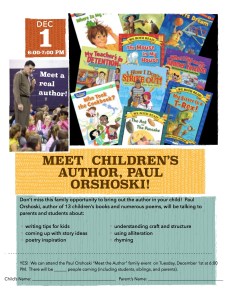 Meet the Author Night 2015