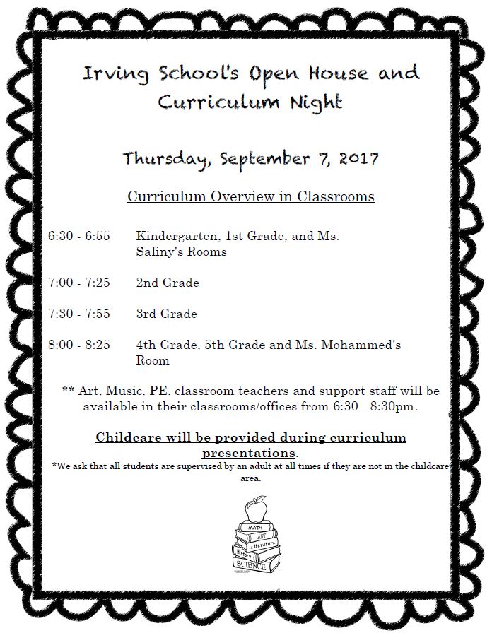 Curiculum Night 2017