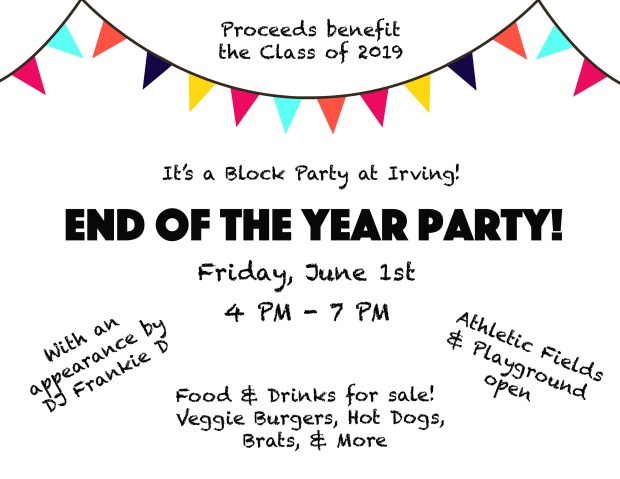 end of the year party